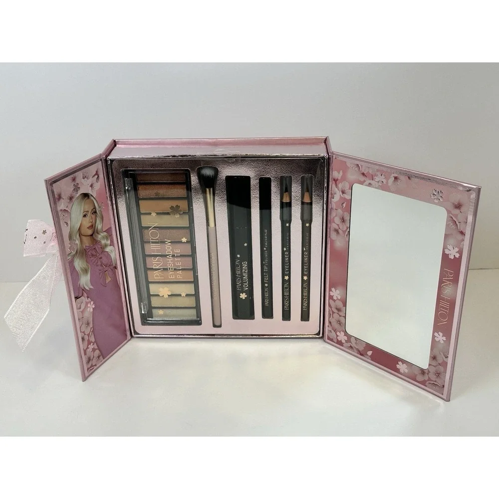 Paris Hilton Timeless Beauty Essential Makeup‎ Set Eyeshadow Palette Mascara